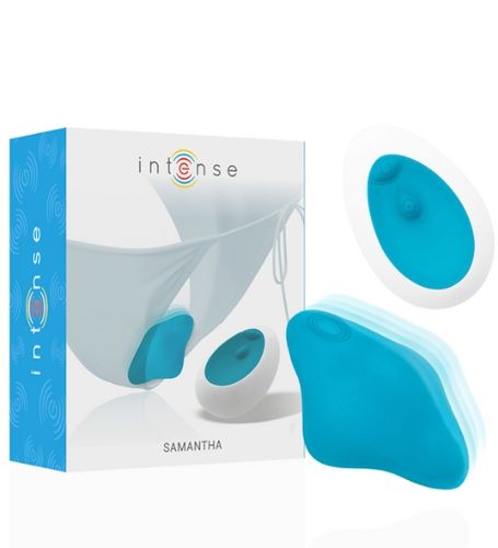 Turkusowy wibrator do majtek z pilotem na Arena.pl