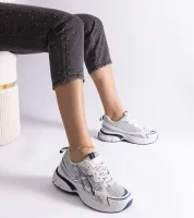 Niebieskie sportowe sneakersy damskie Ondina 39