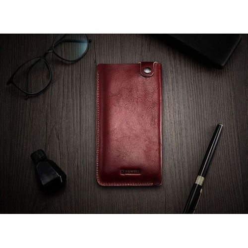 ICARER LEATHER POUCH IPHONE 7/8 (RED) na Arena.pl