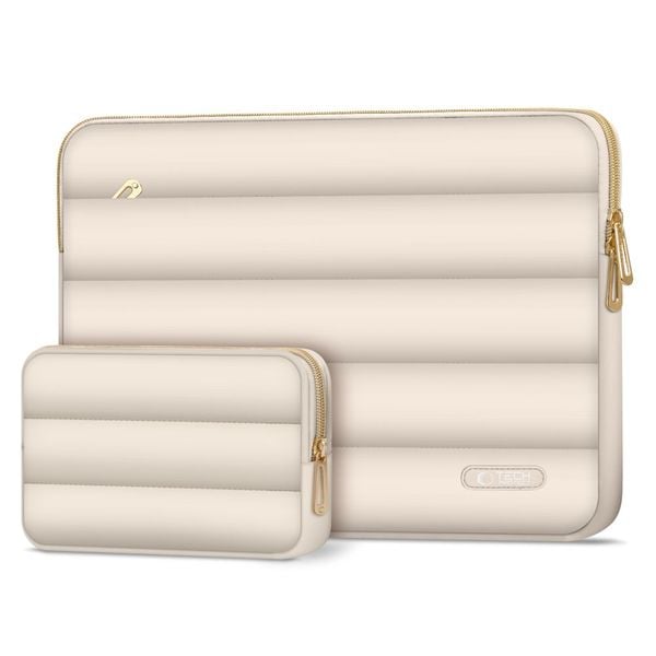 TECH-PROTECT PUFFY LAPTOP 13-14 SAND zdjęcie 2