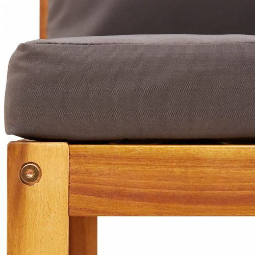 6-częściowy zestaw wypoczynkowy do ogrodu z poduszkami, drewno akacjowe i r na Arena.pl