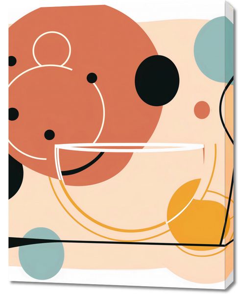 Obraz 70x90cm Harmonia Ciepła zdjęcie 1