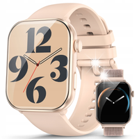 Smartwatch Damski Zegarek AMOLED Wodoodporny Rozmowy SMS Powiadomienia