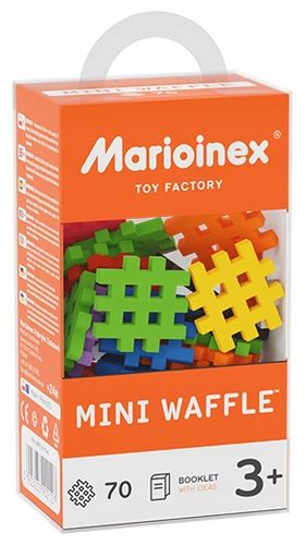 Klocki 70 elementów. Mini Waffle. Mario-inex. na Arena.pl
