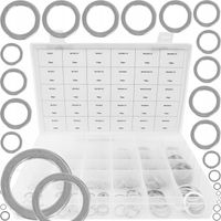 PODKŁADKI ALUMINIOWE METRYCZNE ZESTAW PODKŁADEK ALUMINIOWYCH METRYCZNYCH