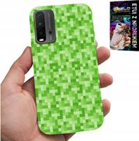 ETUI DO XIAOMI REDMI 9T - WZORY Z GIER Z GRY PIKSEL PIKSELE PLECKI