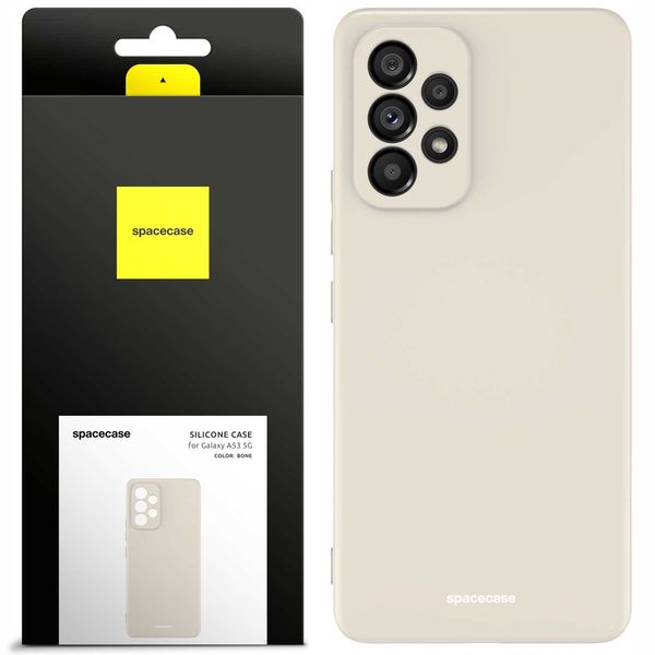 Spacecase Silicone Case Galaxy A53 5G Bone zdjęcie 1