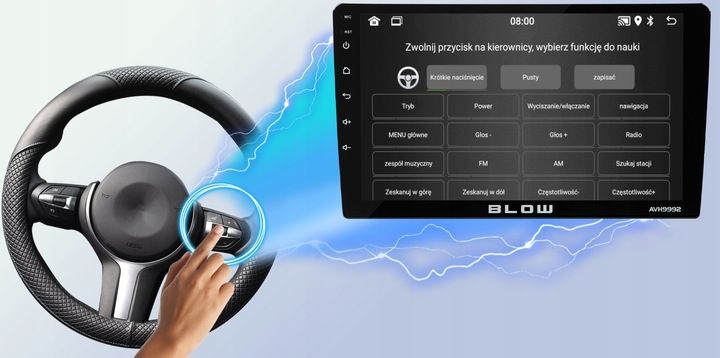 RADIO SAMOCHODOWE ANDROID BLUETOOTH 2 DIN 9 CALI GPS CARPLAY MIRROR LINK zdjęcie 4