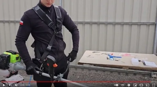 KOSA SPALINOWA podkaszarka wykaszarka kosiarka trawy MAJSTER Polska PRO zdjęcie 7