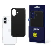 Etui 3mk Hardy Apple Silky Leather MagCase na Apple iPhone 16 Plus - czarne