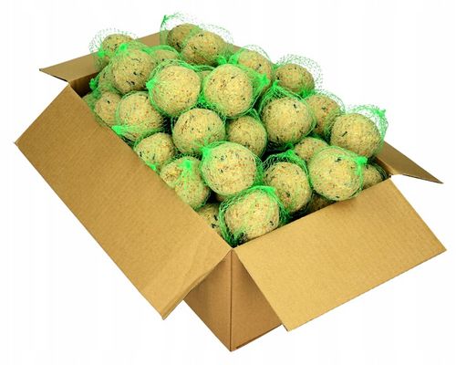 KARMNIK DLA PTAKÓW NA ZIMĘ FAYA + KULE BILE TŁUSZCZOWE (15 SZT) + PORADNIK na Arena.pl