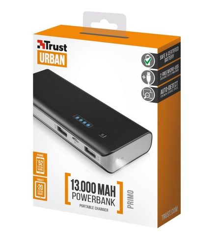 Powerbank Primo 13000 - czarny na Arena.pl