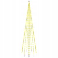 Choinka do montażu na maszcie, 310 ciepłych białych LED, 300 cm