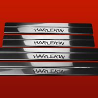 Listwa progowa VW POLO MK3 6N 6N2 HARLEKIN Stal nierdzewna 304 połysk 4szt