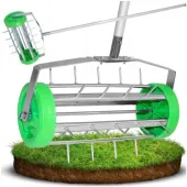 AERATOR WERTYKULATOR RĘCZNY OBROTOWY WALCOWY DO TRAWY TRAWNIKA MURAWY