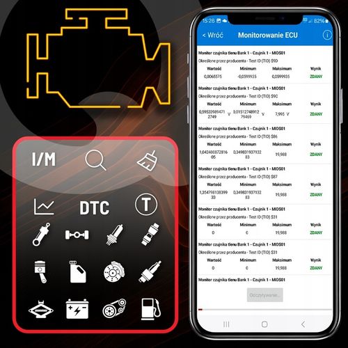 INTERFEJS DIAGNOSTYCZNY Qerk KW905 OBD2 ELM327 BLUETOOTH 5.0 TESTER POLSKI na Arena.pl