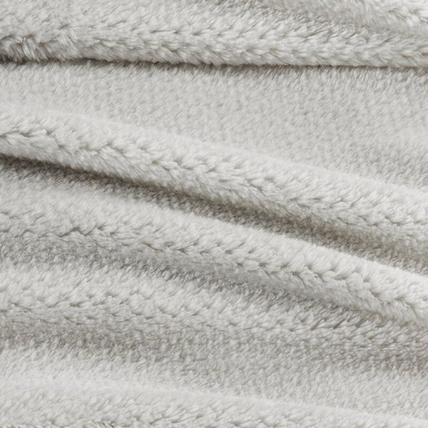 Koc flano 150X200 srebrny zdjęcie 6