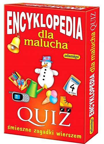 Encyklopedia dla malucha QUIZ Zagadki Adamigo na Arena.pl