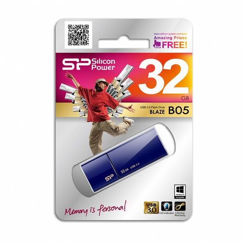 Silicon Power BLAZE B05 32GB USB 3.0 Granat na Arena.pl