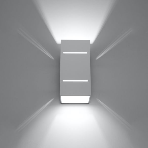 Kinkiet BLOCCO biały zdjęcie 3