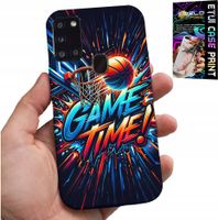 ETUI DO SAMSUNG GALAXY A21s - KOSZYKÓWKA NBA FAN 23 GAME TIME, OBUDOWA