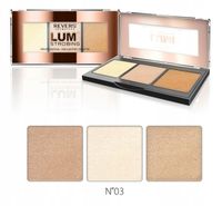 Revers Zestaw trzech odcieni rozświetlaczy N 03