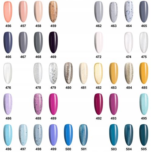 10x Lakier Hybrydowy NTN 5g Pastele Brokaty Drobinki Wybór Kolorów na Arena.pl