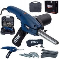 Pilnik taśmowy szlifierka precyzyjna FERM + zestaw