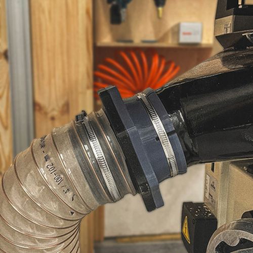 Szybkozłącze Magnetyczne SPIRO | Złącze Adapter Odciągu Trocin CNC | 100 mm na Arena.pl