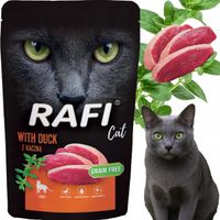 rafi karma mokra pasztet dla kota z kaczką 100g - 1 szt.