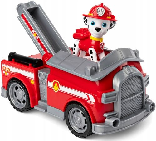 PSI PATROL MARSHALL FIGURKA + POJAZD WÓZ STRAŻACKI na Arena.pl