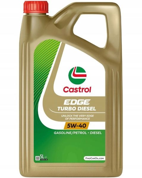 CASTROL EDGE 5W40 TURBO DIESEL 5L zdjęcie 1
