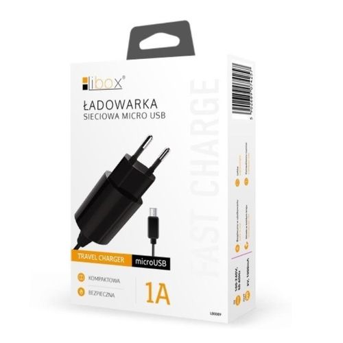 Ładowarka Libox LB0089 (Micro USB; kolor czarny) na Arena.pl
