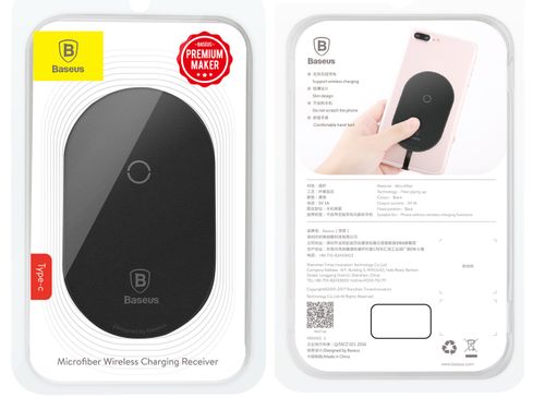 Adapter QI odbiornik cewka USB Type-C Baseus na Arena.pl