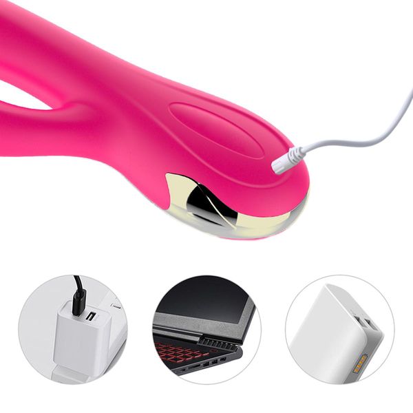 Wibrator Victoria Do Waginy Sex Masażer Usb zdjęcie 12