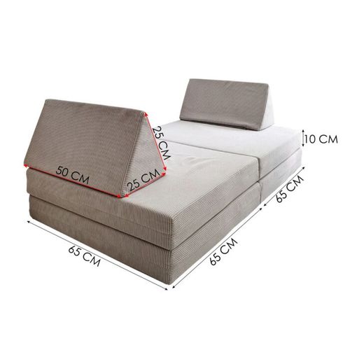 sofa modułowa beżowy na Arena.pl