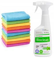 Płyn Środek do dezynfekcji klimatyzacji Bioclean 0,5 L. + 1 szt MIKROFIBRA