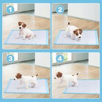 PODKŁADY CHŁONNE MATY JEDNORAZOWE DLA PSA| 60x60 100 SZT + WORECZKI GRATIS