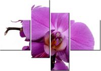 130CM 90 OBRAZ 4 ELEM FIOLETOWY STORCZYK ŚCIENNY