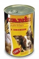 Karma dla psa z drobiem Canis 1250 g puszka drób