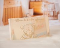 Zaproszenie, prośba o zostanie chrzestnym ze zdjęciem dziecka Pch-03