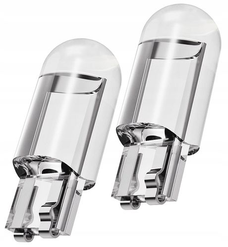 ŻARÓWKA ŻARÓWKI POSTOJOWE W5W T10 LED STANDARD CLEAR BIAŁE na Arena.pl