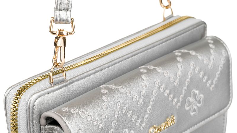 torebko portfel m-13-1293 silver zdjęcie 4