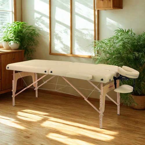 ŁÓŻKO STÓŁ DO MASAŻU SKŁADANY SOFIA LIGHT WYSOKI KOMFORT PIANKA 5CM na Arena.pl