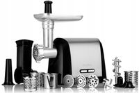 Maszynka do mielenia mięsa kiełbas kebbe szatkowanie 1900W 4 nakładki