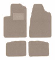 Dywaniki welurowe LUX do Chrysler Sebring II 2003-2007 sedan beżowe