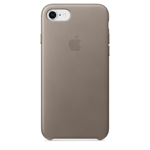 Apple iPhone 8 / 7 Leather Case - Taupe na Arena.pl