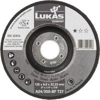 tarcza wypukła t27 125*6.0*22 a24/30s-bf premiumflex - t27 125 6.0r