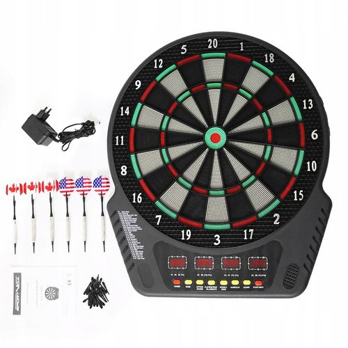 DART TARCZA ELEKTRONICZNA DO GRY LOTKI RZUTKI SPORTVIDA na Arena.pl