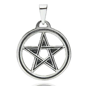 PENTAGRAM AMULET GWIAZDA SREBRO 925 Z310 na Arena.pl